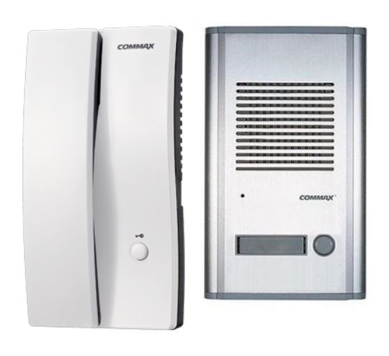 COMMAX 2+2vezetkes, 230V AC, DP-2S/DR-201A (HDO)